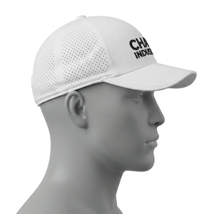 Casquette de baseball en nylon unie sportive avec visière légère réglable pour enfants – Vente en gros - Product Image 1