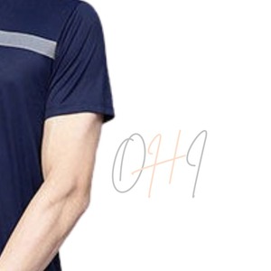 Camiseta de Manga Corta para Hombre, Color Azul Marino, Cuello Redondo, Logotipo Estampado en la Parte Delantera, Tejido Transpirable, 100% Algodón, Estilo Tie-Dye, Corte Holgado Informal - Product Image 5