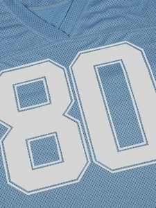 Jersey de Fútbol Americano Personalizado para Mujer, Estilo Urbano, 100% Poliéster, Malla, Hombros Caídos, Recortado, con Serigrafía - Product Image 5