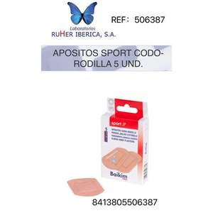 Band-Aid APOSITOS SPORT Cinta Atlética Codorodilla, Paquete de 5 Unidades - Product Image 1