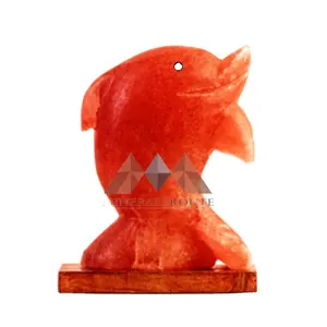 Himalayan Pink Dolphin-Shaped Lamp For Sale Best Quality Himalayan Salt Lamp in Customized Shape Available