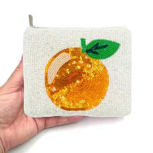 Porte-monnaie bohème à sequins et perles scintillants, avec chaînes réglables et bouton, pochette zippée personnalisable pour fêtes et voyages - Product Image 2