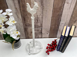 ที่วางกระดาษทิชชู่แบบม้วนสีขาวต่ำติดฉลากแบบส่วนตัวปรับแต่งได้สำหรับวางบนเคาน์เตอร์ - Product Image 5