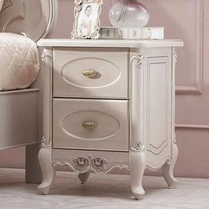 Hot Sale The Plaza Luxury Classic <b>Soft</b> Pink White Bedroom Set Upholstered <b>Bed</b> Elegant Feminine Royal Furniture for Hotel - Product Image 4