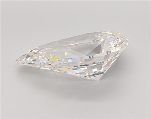 Diamant de laboratoire cultivé CVD de 5,05 carats, taille poire brillante, blanc F, clarté VVS2, excellente taille, pour la fabrication de bijoux - Product Image 5