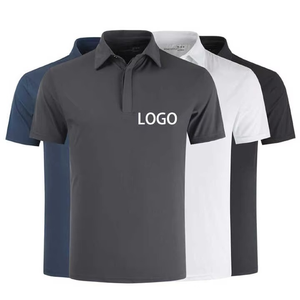 Superbe polo de golf en coton tricoté élastique de haute qualité pour homme, manches courtes, idéal pour les affaires - Collection Super Septembre - Product Image 6