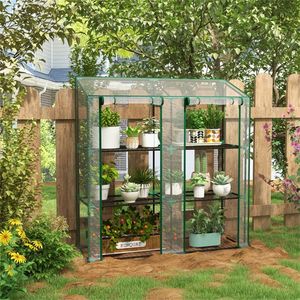 Mini-serre personnalisable avec verre trempé et structure en aluminium - Product Image 1