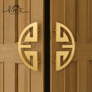 Modern Solid Brass Ring Cabinet Handle Minimalist Furniture <b>Drawer</b> <b>Pull</b> Contemporary Wardrobe Door Hardware - Product Image 6