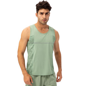 Chaleco Deportivo Ligero de Algodón de Secado Rápido para Hombre, Camiseta sin Mangas Transpirable de Malla para Entrenamiento en Gimnasio y Correr al Aire Libre con Ajuste Holgado - Product Image 3