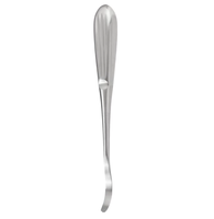 Élévateur périostal orthopédique Crego de haute qualité, courbé, à bout arrondi, en acier inoxydable, instrument chirurgical
