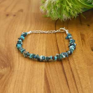 Natural Turquoise Chip Stone <b>Bracelet</b> Adjustable Gemstone <b>Crystal</b> <b>Bracelet</b> for Women Bohemian Jewelry OEM ODM - Product Image 3