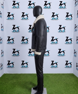 Veste en cuir synthétique de qualité supérieure 100% authentique, nouvelle collection, design personnalisé, prix de gros, vestes en cuir pour hommes, adultes - Product Image 4