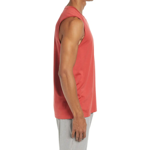 High Quality <b>Singlets</b> for <b>Men</b> / Gym Workout Wear <b>Men's</b> Tank Top Made in Cotton / Polyester Comfortable New Gym <b>Singlets</b> - Product Image 4