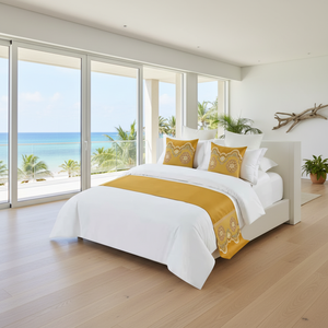 Professional Resort <b>Bedding</b> Collection Soft Breathable Cotton <b>Bedding</b> <b>Set</b> Durable Customized Design All-Season Vietnam for Hotel - Product Image 4