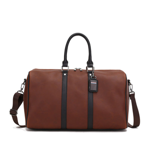 In Depth Experience Best Quality Fashion Unisex <b>Large</b> Capacity PU Leather <b>Duffle</b> Travel <b>Bag</b> for Outdoor Sports Use - Product Image 1