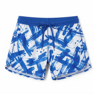 Pantalones Cortos Estampados Modernos para Hombre, Ligeros, con Cordón Ajustable, para Verano, Playa, Viajes, Fitness y Deportes al Aire Libre - Product Image 1