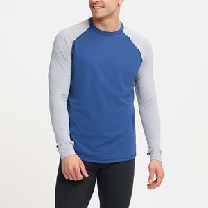 <b>Men</b> rash guard compression shirt quick dry <b>stretchy</b> fabric lightweight fit perfect for swimming surfing gym workout or outdoor - Product Image 3