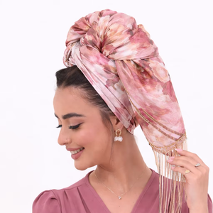 Premium Lightweight Fashion Square Scarves Custom Digital <b>Print</b> Elegant Fabric <b>Accessories</b> Perfect for Wholesale - Product Image 1