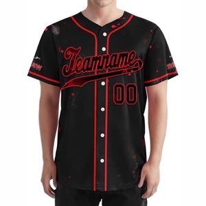 Performance Baseball Jersey Sublimated <b>Athletic</b> Wear with Sweat Management and Modern Team Style - Product Image 5