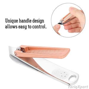 ที่ตัดเล็บสแตนเลสแบบใหม่ คมโค้ง/ตรง พกพาสะดวก ปากกว้าง ด้ามจับหลากสี สำหรับผู้ใหญ่ - Product Image 5