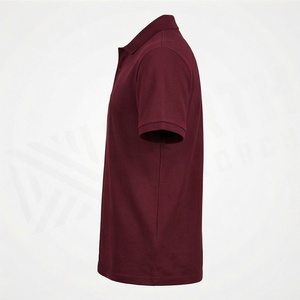 เสื้อโปโลแขนสั้นผู้ชายทรงปกติ ผ้าฝ้ายพิมพ์โลโก้ตามสั่ง สีตามสั่ง ระบายอากาศได้ดี เหมาะสำหรับเล่นกอล์ฟและกีฬา - Product Image 3