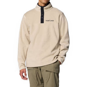New Design Streetwear Sherpa Fleece <b>Jackets</b> Custom Logo Winter Fluffy Fleece <b>Men's</b> Oversize Fleece <b>Jackets</b> With Wholesale Price - Product Image 3
