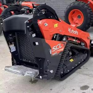 Minicargadora de orugas Kubota SCL1000 original, motor diésel compacto de alto rendimiento, accesorios multifunción de alta calidad - Product Image 3
