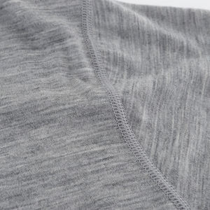 New High Quality Autumn 100 Percent <b>Merino</b> <b>Wool</b> Slim Fit Solid Mens Casual Short Sleeve <b>T</b> <b>Shirt</b> - Product Image 4