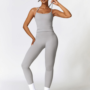 Ensemble de yoga pour femmes sur mesure, haute qualité, taille et couleur personnalisées, fabriqué sur mesure à prix avantageux - Product Image 4