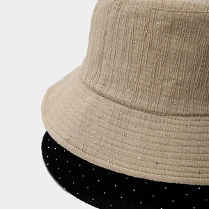 Sombrero de Pescador Brillante para Mujer al por Mayor con Pedrería, Sombrero Moderno para Uso Diario, Pesca y Viajes - Product Image 6