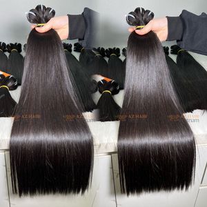Wholesale Raw Unprocessed Bone Straight Human <b>Hair</b> Extensions Hot Style 8"-32" Bundle Natural Black Color Hot Style Bone - Product Image 5