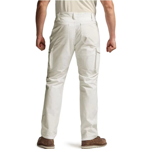 OEM Custom Men's Nylon/Cotton Formal Straight Mid Waist Cargo Jogger Tactical Windbreaker Pants - Product Image 6