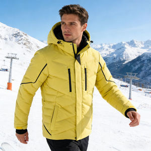 Traje de Esquí para Hombre de Alta Calidad, Personalizado OEM, con Tecnología Cortavientos, Impermeable y Transpirable, Conjunto de Chaqueta de Esquí para Invierno - Product Image 1