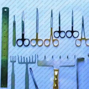 ชุดเครื่องมือผ่าตัดหน้าท้องแบบขายส่ง 19 ชิ้น ชุดเครื่องมือศัลยกรรมพลาสติกสำหรับการผ่าตัดหน้าท้อง ชุดผ่าตัดหน้าท้องแบบครบชุด CE - Product Image 5