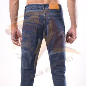กางเกงยีนส์เดนิมทรงสกินนี่คุณภาพสูง OEM สำหรับผู้ชาย กางเกงยีนส์ขาดทรงสลิม ขายส่ง ผ้าฝ้าย 100% กางเกงยีนส์เดนิมสำหรับผู้ชาย - Product Image 6