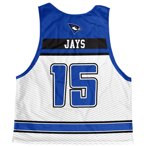 Custom Sublimation Reversible Lacrosse Pinnies Men <b>Mesh</b> Breathable Team Practice Jersey Training Scrimmage Vest Tank <b>Top</b> Blank - Product Image 4