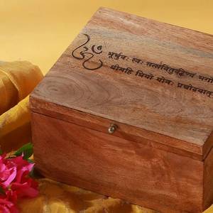 Caja de Té de Madera de Diseño Moderno, Económica y Elegante, Suministro Directo de Fábrica al Por Mayor |   Caja Picante |   Fabricante de Cajas de Almacenamiento en India. - Product Image 3
