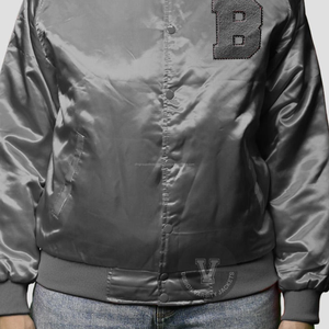 Recién llegado, chaquetas universitarias de satén de invierno \ chaqueta universitaria de satén ligera de ropa informal de alta calidad - Product Image 6