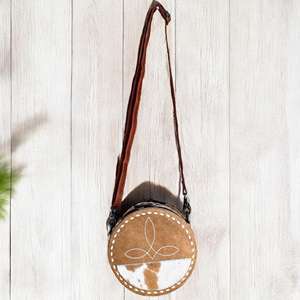 Nouveau Sac Bandoulière Circulaire Tendance 2026 pour Femme, Léger et de Haute Qualité, Sac à Bandoulière de Luxe en Cuir Véritable à 100 % - Product Image 3