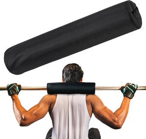 Coussin de barre de musculation Misha Sports de haute qualité, personnalisé avec logo, antidérapant en caoutchouc, pour soulager le cou et les épaules, largeur 3 pouces, longueur 16 pouces - Product Image 5