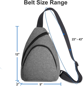 High Quality Crossbody Bag <b>Backpack</b> Outdoor <b>College</b> Shoulder Bag for Men Women Chest Bag <b>Backpack</b> - Product Image 2