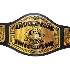 Cinturón de Campeón del Torneo de Cornhole United Way 2025, Cinturón Deportivo Personalizable de Primera Calidad, Diseño de Alta Calidad - Product Image 2