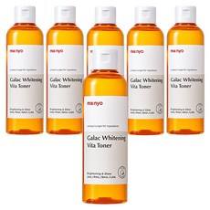 Tonico alla Vitamina C Galac di Manyo Factory, 210ml, Sbiancante Liquido Vita Toner, Confezione da 6, Sconto di Fabbrica - Product Image 1