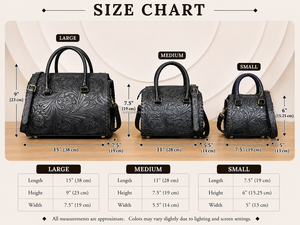 2026 High Quality Black Hand Tooled Leather Travel Luggage <b>Bags</b> New Fashionable Medium Zipper Closure Duffle <b>Bag</b> for Unisex - Product Image 2