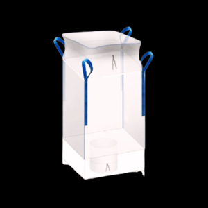 Sacs Jumbo PP Fibc en gros, design en U, 95x95x110 cm, 1 tonne, pour engrais et produits chimiques - Product Image 3