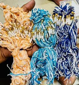 Conjunto de Rakhi con Borlas Hechas a Mano, Diseño con Cuentas e Hilo Colorido para la Celebración de Raksha Bandhan - Product Image 4