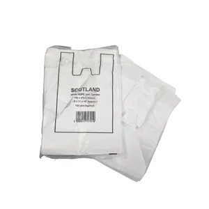 <b>Small</b> colorful Plastic Shopping <b>Bag</b> Clear Vest T Shirt <b>Bags</b> Supermarket - Product Image 5