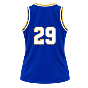 Maillot de basket-ball personnalisé pour femmes, uniforme d'équipe, vêtements de sport sans manches, respirant, à séchage rapide, pour l'entraînement et la compétition - Product Image 2