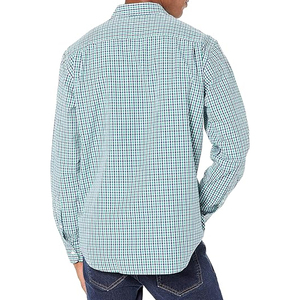 Camisa de Manga Larga Casual para Hombre, Color Sólido, para Oficina, Venta al Por Mayor, Fabricante OEM, 100% Algodón Twill - Product Image 2