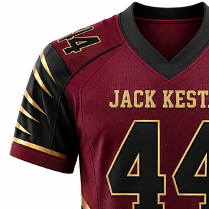 Maillot NFL personnalisé sublimé pour les équipes de tournoi – Uniforme de football américain, tissu respirant haute performance, prêt pour le match - Product Image 5